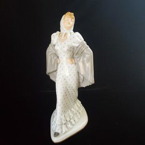 Vintage Bidasoa Espana Porcelain Dancer Figurine